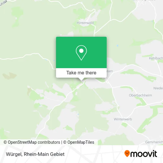 Карта Würgel