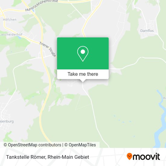 Карта Tankstelle Römer