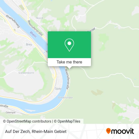 Карта Auf Der Zech