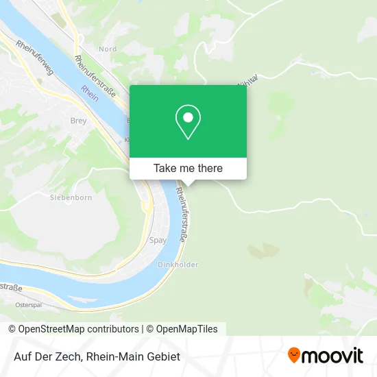 Карта Auf Der Zech