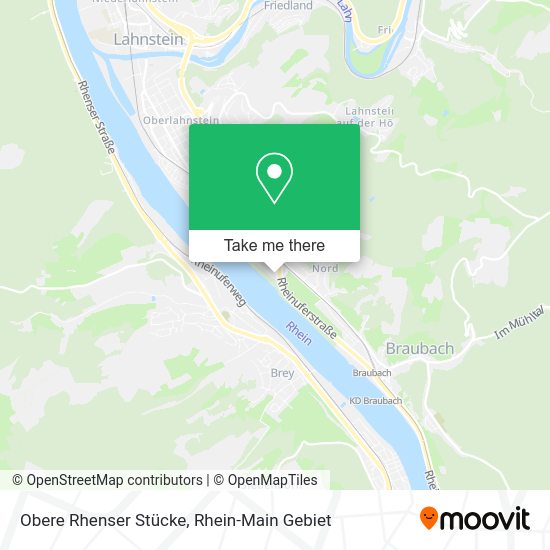 Карта Obere Rhenser Stücke