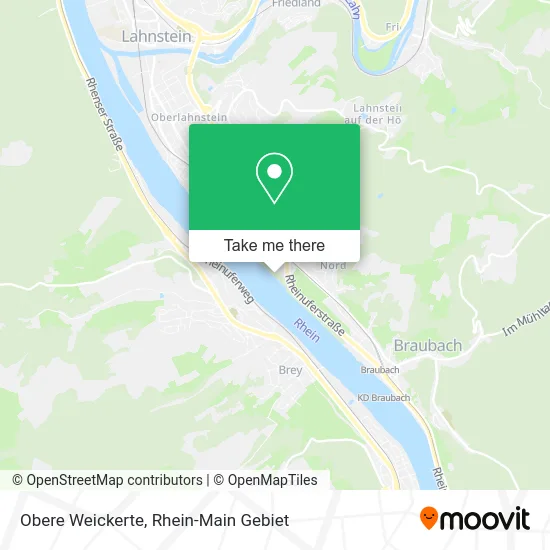 Карта Obere Weickerte