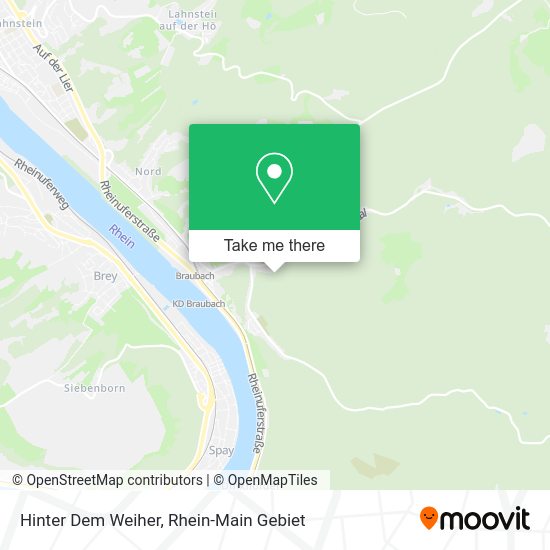 Карта Hinter Dem Weiher