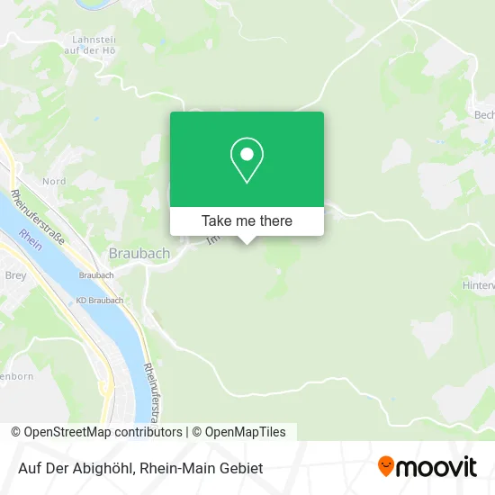Карта Auf Der Abighöhl