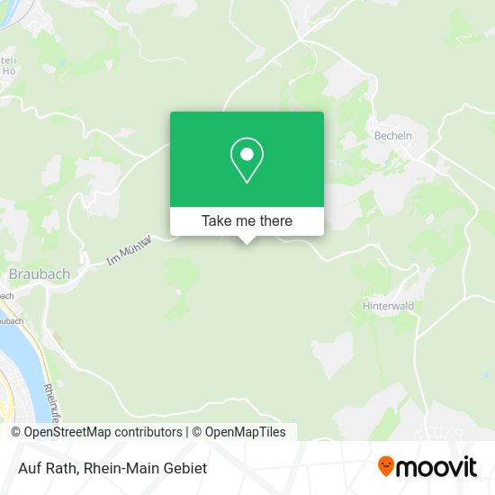 Карта Auf Rath