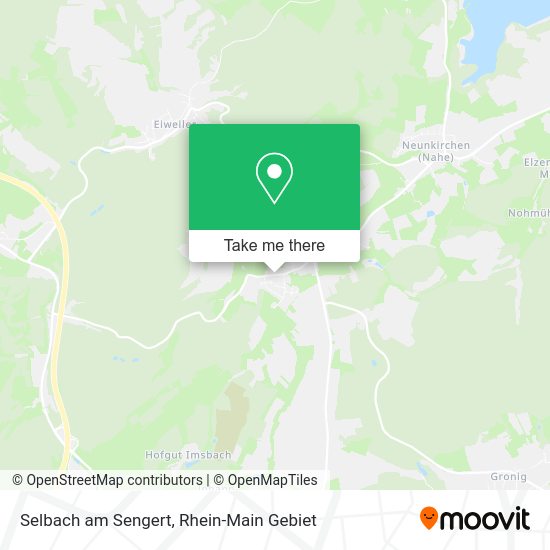 Карта Selbach am Sengert