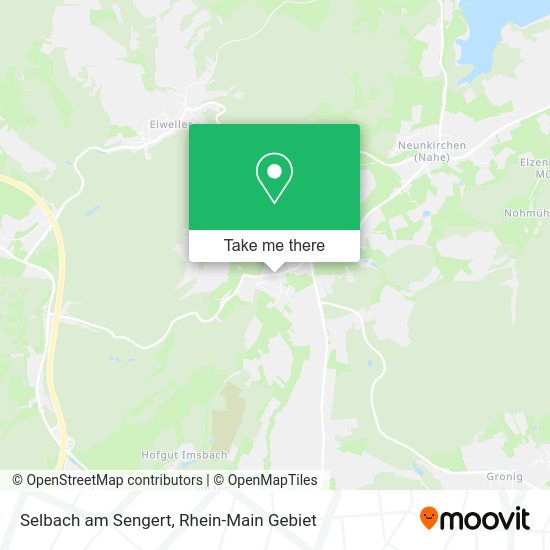 Карта Selbach am Sengert