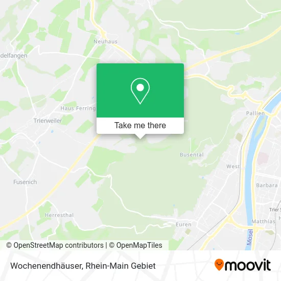 Карта Wochenendhäuser