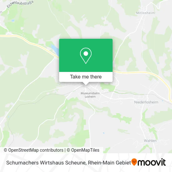 Карта Schumachers Wirtshaus Scheune