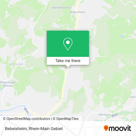 Карта Bebelsheim
