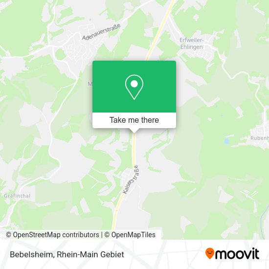 Карта Bebelsheim