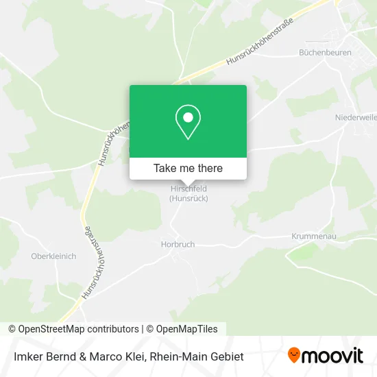 Карта Imker Bernd & Marco Klei