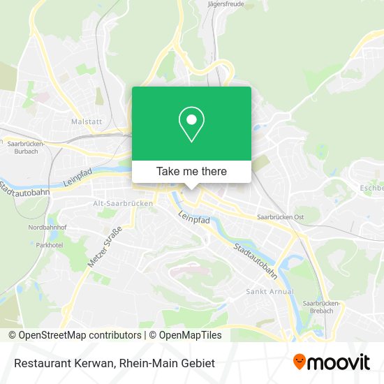 Карта Restaurant Kerwan