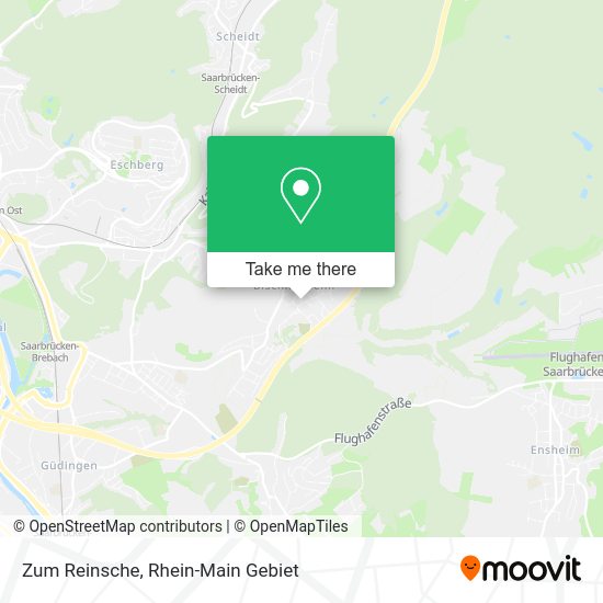 Карта Zum Reinsche
