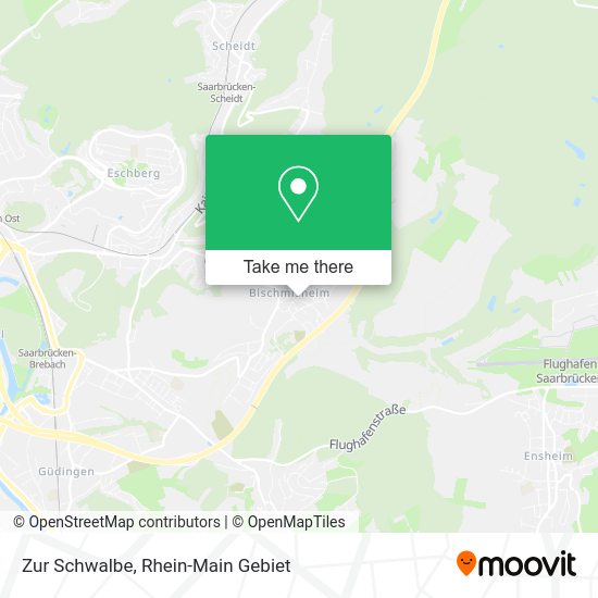 Карта Zur Schwalbe