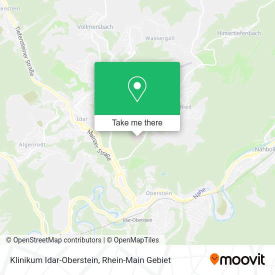 Карта Klinikum Idar-Oberstein