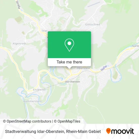 Карта Stadtverwaltung Idar-Oberstein