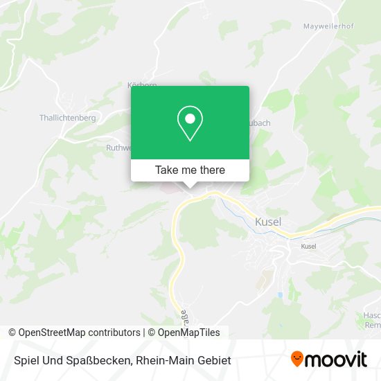 Карта Spiel Und Spaßbecken
