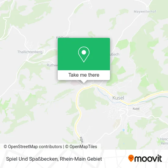 Карта Spiel Und Spaßbecken