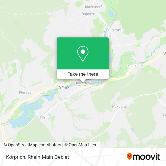 Карта Körprich