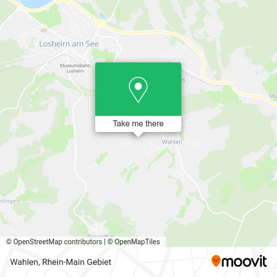 Карта Wahlen
