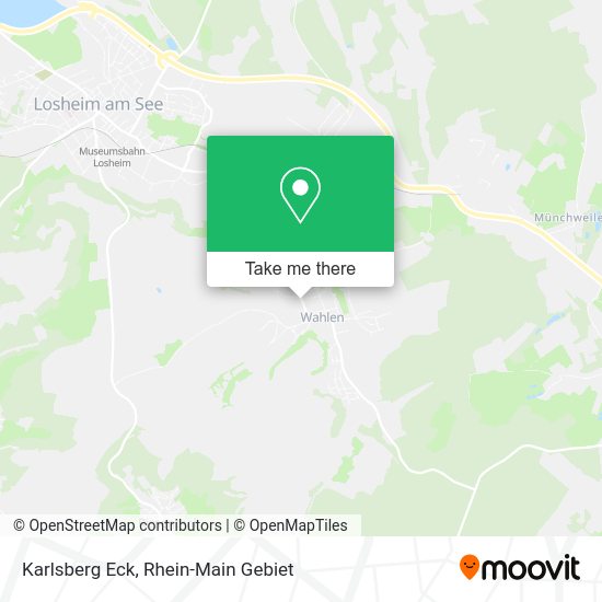 Карта Karlsberg Eck