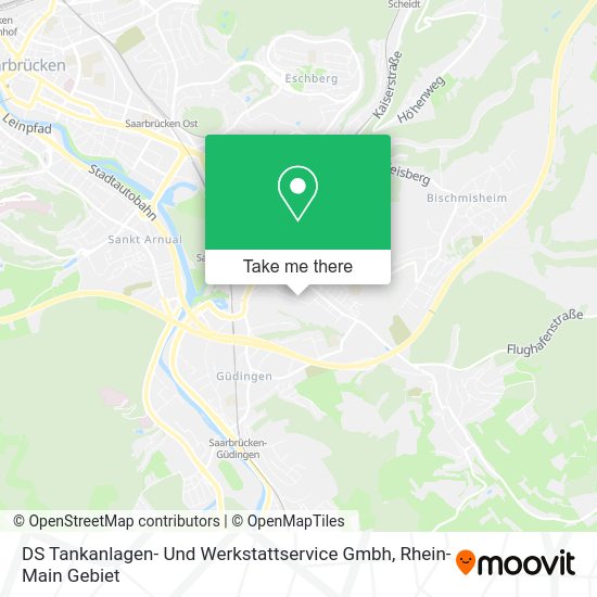 Карта DS Tankanlagen- Und Werkstattservice Gmbh
