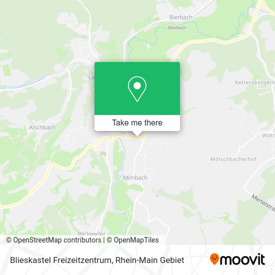 Карта Blieskastel Freizeitzentrum