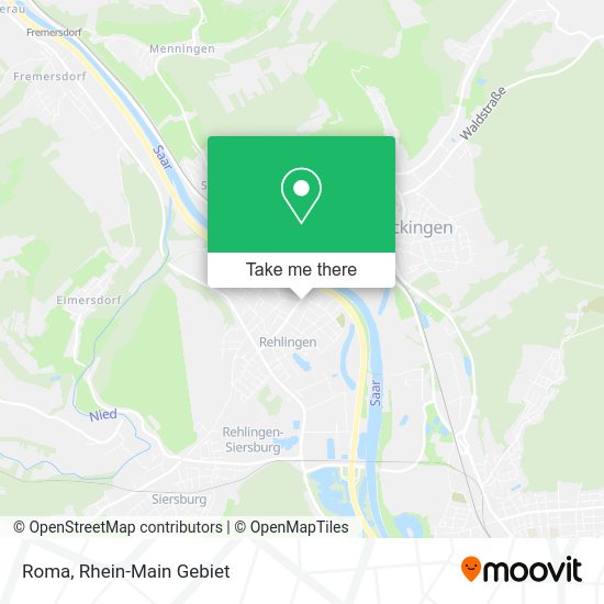 Карта Roma