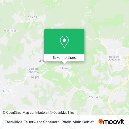Карта Freiwillige Feuerwehr Scheuern