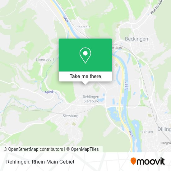 Карта Rehlingen