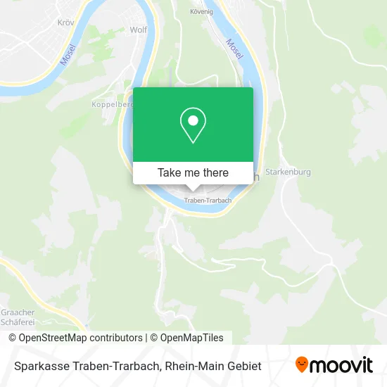 Карта Sparkasse Traben-Trarbach