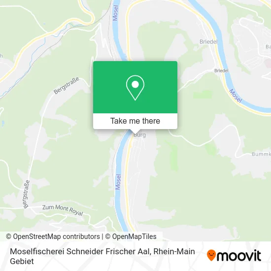 Карта Moselfischerei Schneider Frischer Aal