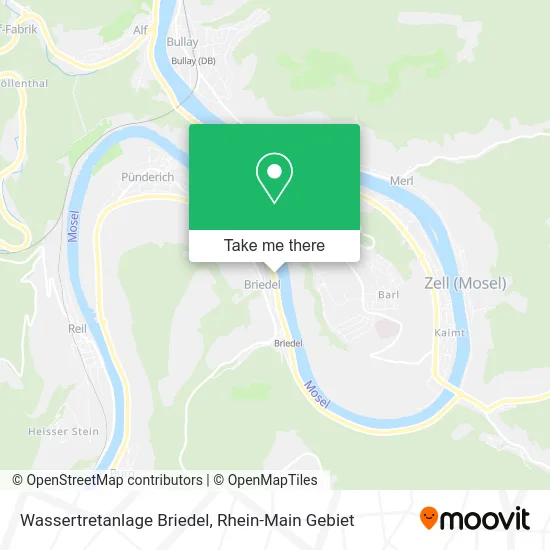 Карта Wassertretanlage Briedel