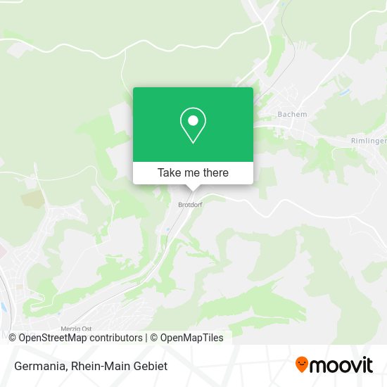Карта Germania