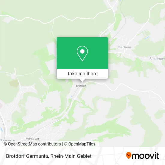 Карта Brotdorf Germania