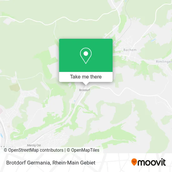 Карта Brotdorf Germania