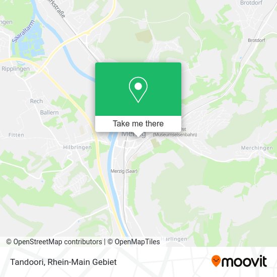 Карта Tandoori