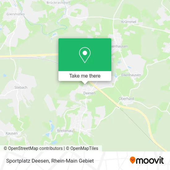 Карта Sportplatz Deesen