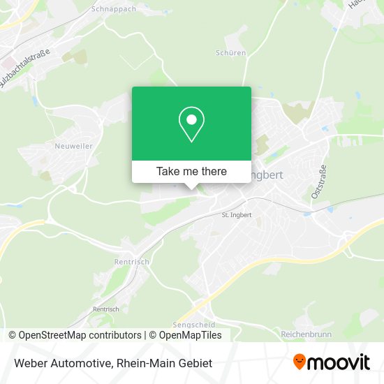 Карта Weber Automotive