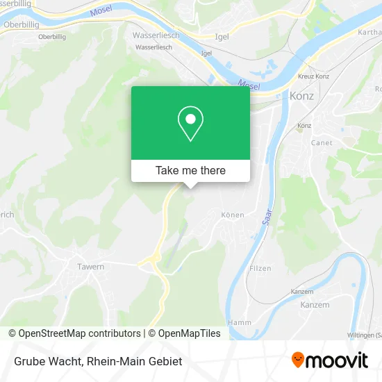 Карта Grube Wacht