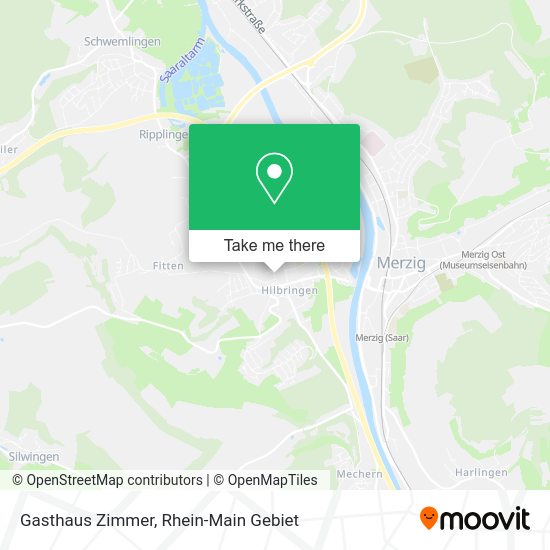 Карта Gasthaus Zimmer