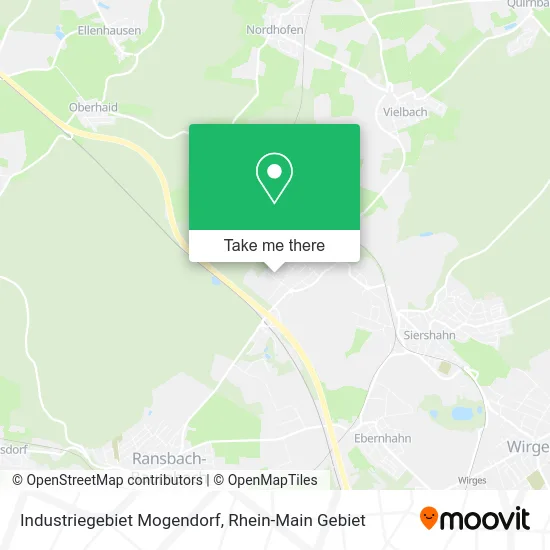 Карта Industriegebiet Mogendorf