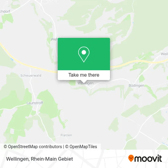 Wellingen map