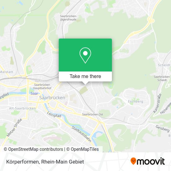 Карта Körperformen