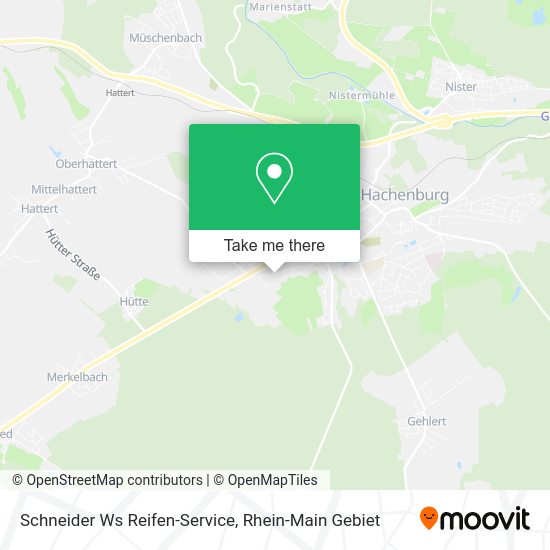 Карта Schneider Ws Reifen-Service