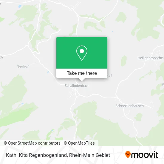 Карта Kath. Kita Regenbogenland