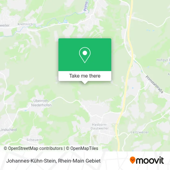 Карта Johannes-Kühn-Stein