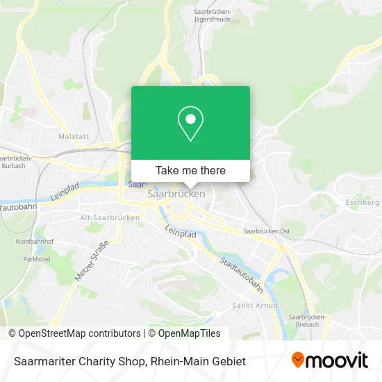 Карта Saarmariter Charity Shop