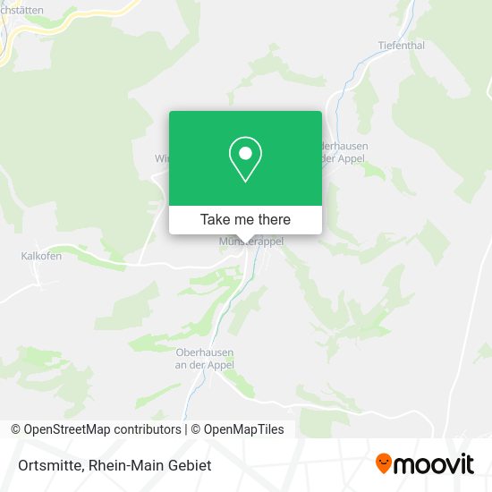 Карта Ortsmitte
